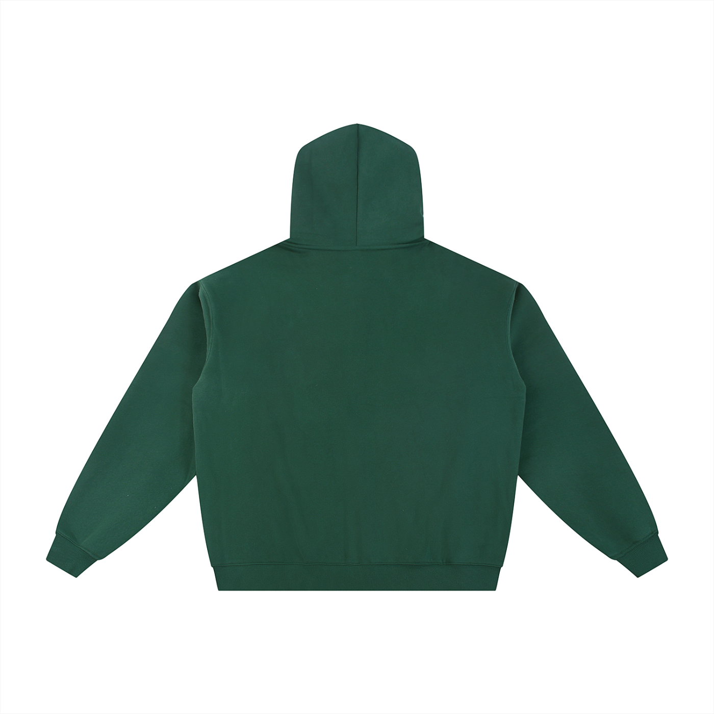 Fleeced Zip Up Hoodie