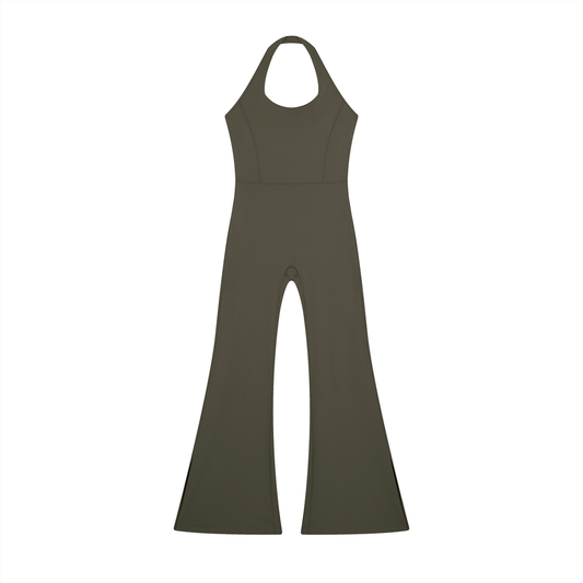 Women’s Halter Flared Jumpsuit